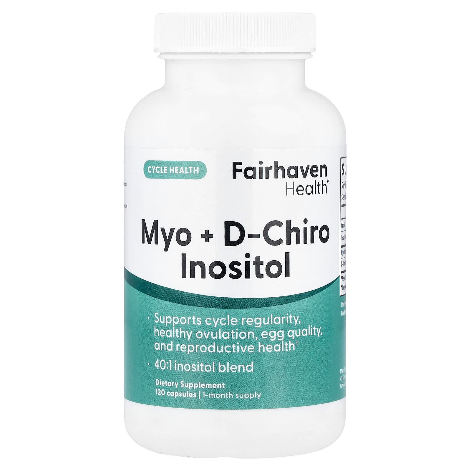 فايهوفن هيلث Myo+ D Chiro Inositol 120 كبسولة