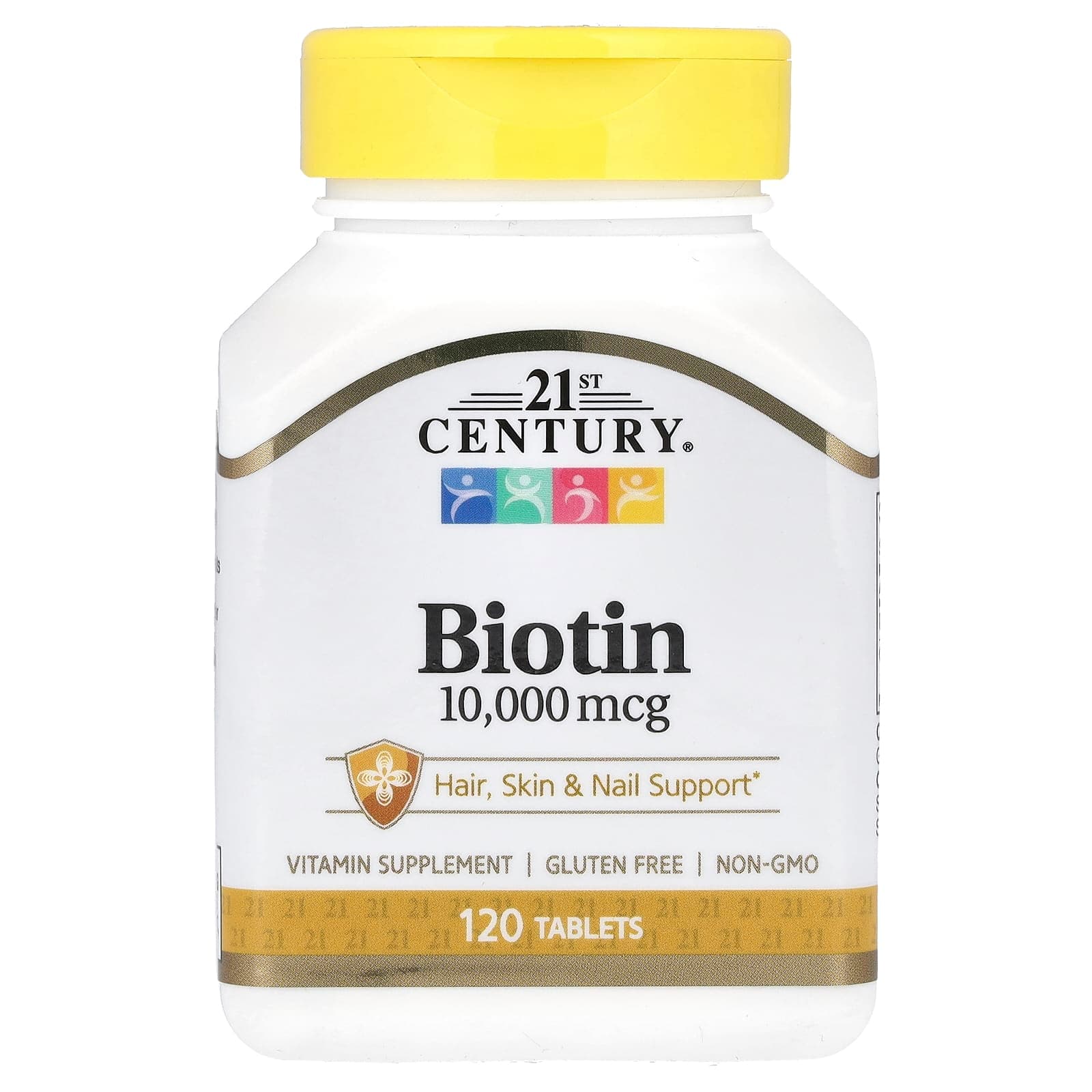 21st, Biotin 10.000, 120 tab