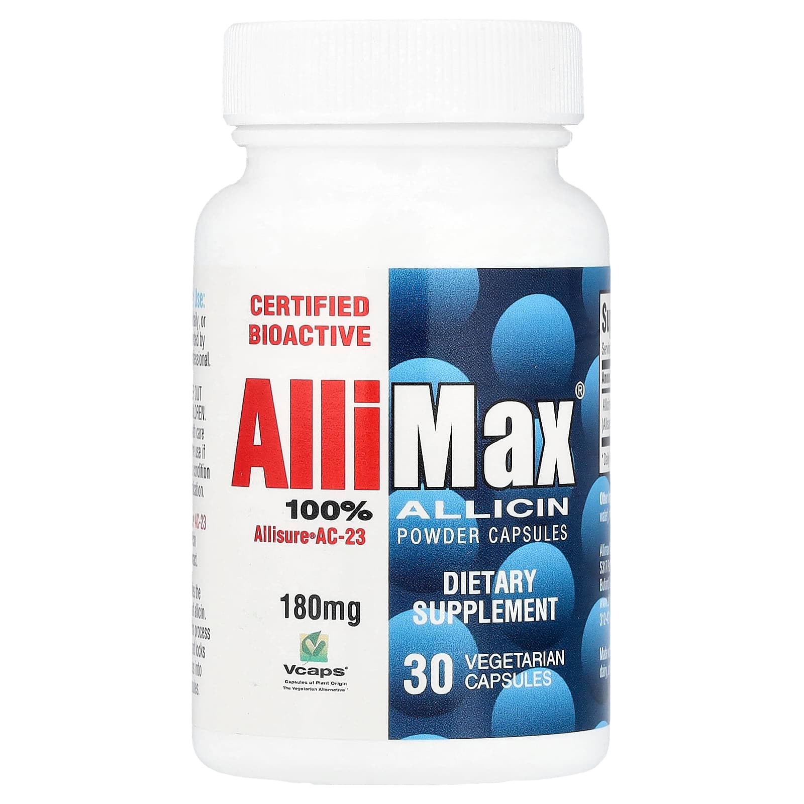 Allimax أليسين 100% - كبسولات 30