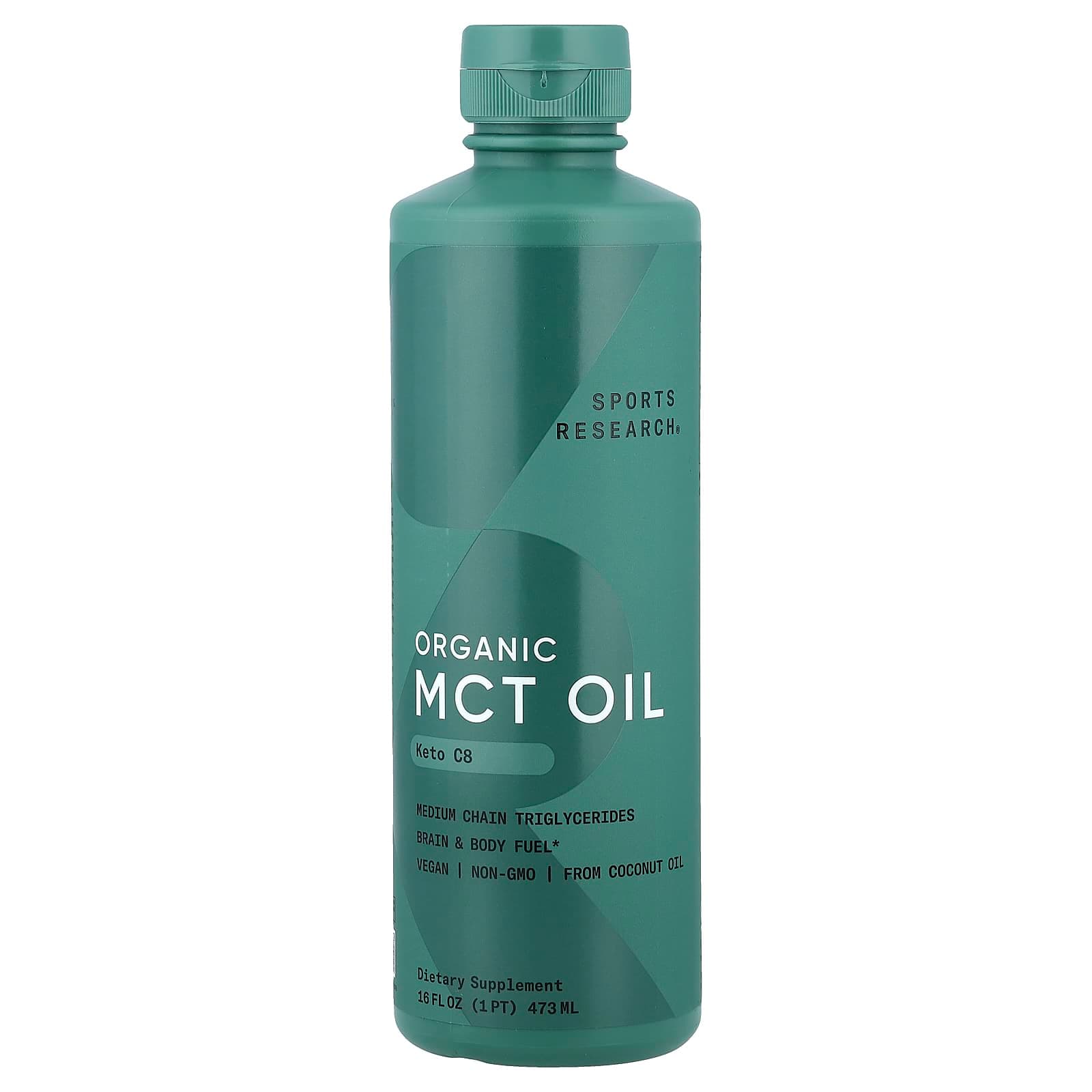 SR, ORGANIC, MCT OILC-8  , 473 Ml