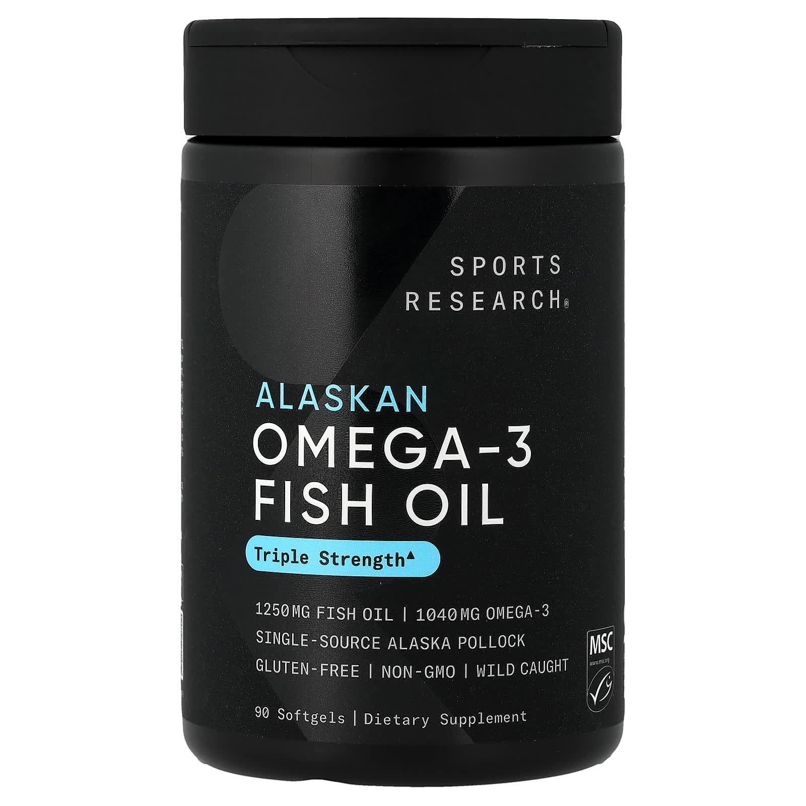SR, Alaskan Omega-3 Fish Oil, 90 Softgels