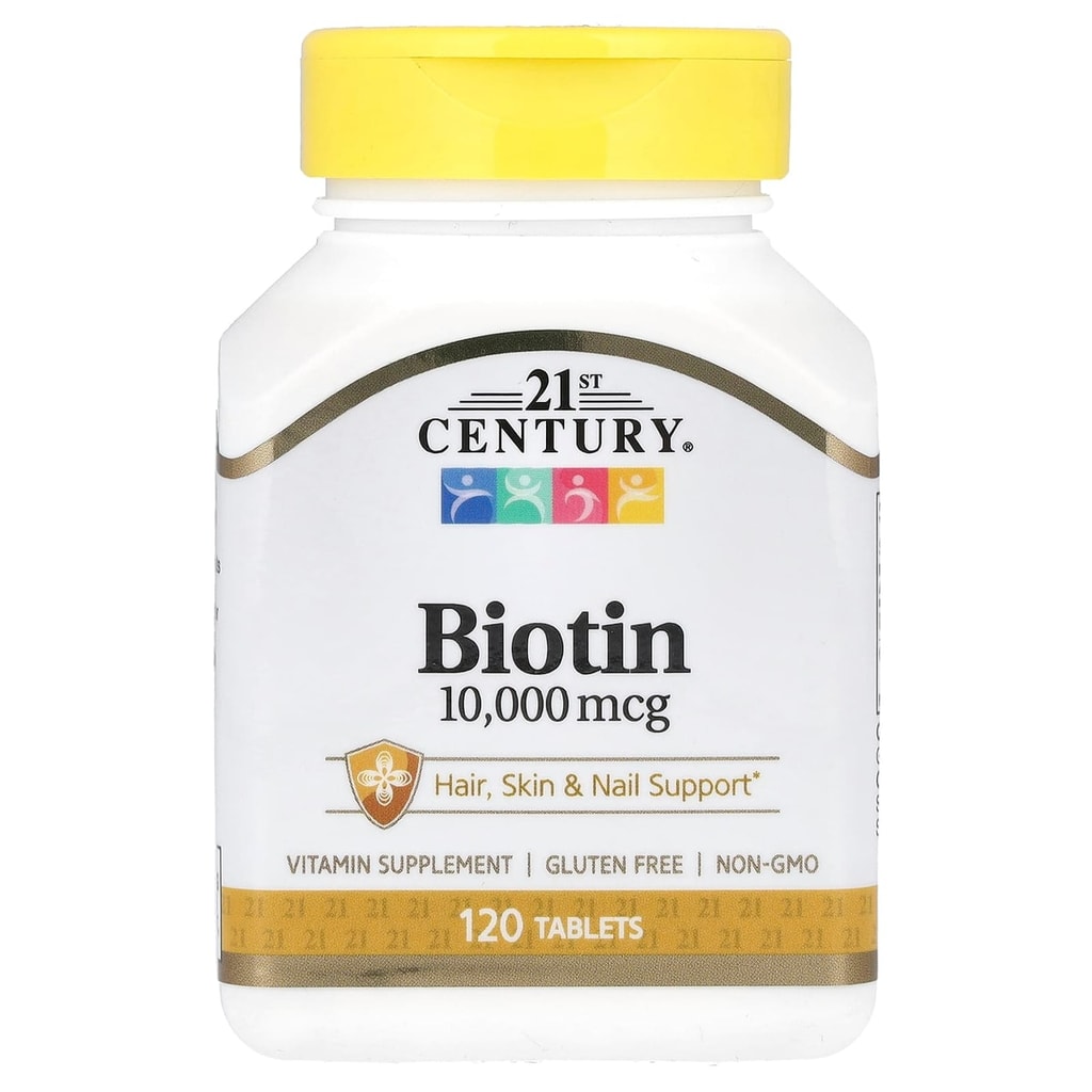 21st, Biotin 10.000, 120 tab 1