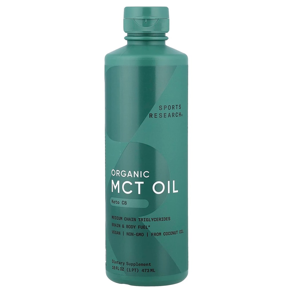 SR, ORGANIC, MCT OILC-8 , 473 Ml 1