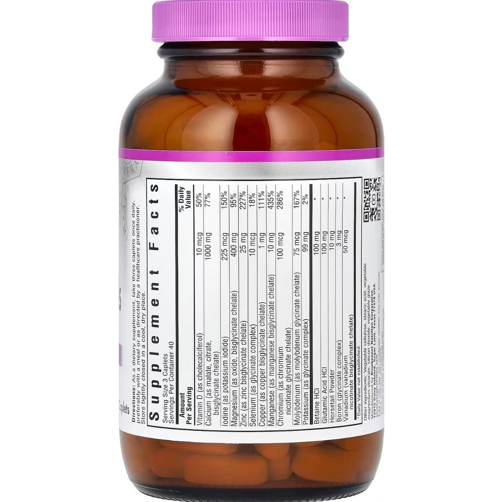 Bluebonnet, Chelated Multiminerals,iron free 120 cap 2