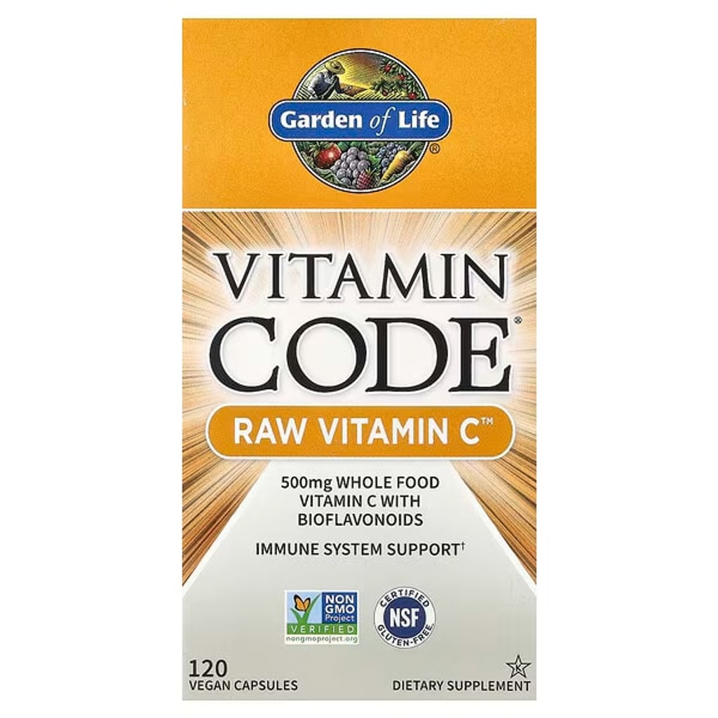 Garden of life, Vitamin Code RAW C, 120 cap 3