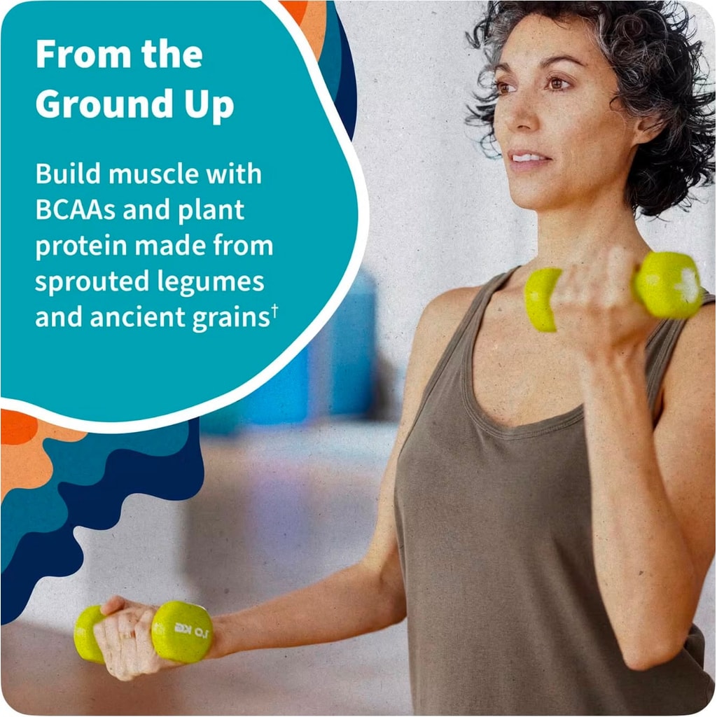 بروتين خام عضوي غير منكه من جاردن أوف لايف (560 جم) - Garden of Life RAW Organic Protein, Unflavored, 1 lb 3.75 oz 3